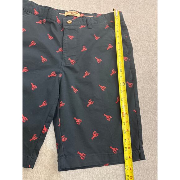 Hudson & Barrow Men’s Lobster Print Shorts – Size 32 - Picture 6 of 8